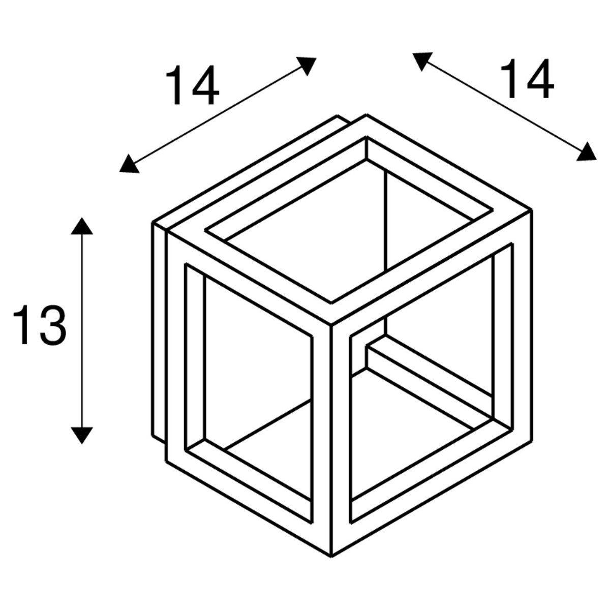 Quadrulo CL Deckenleuchte SLV anthrazit