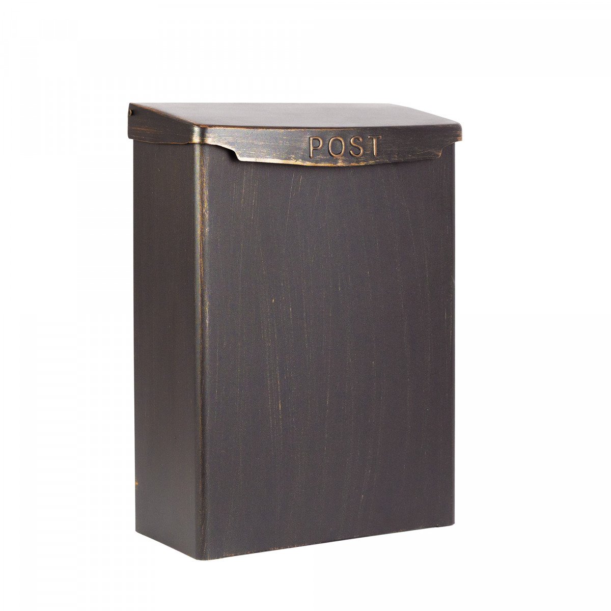 Briefkasten B32 Wand bronze Aluminium modern