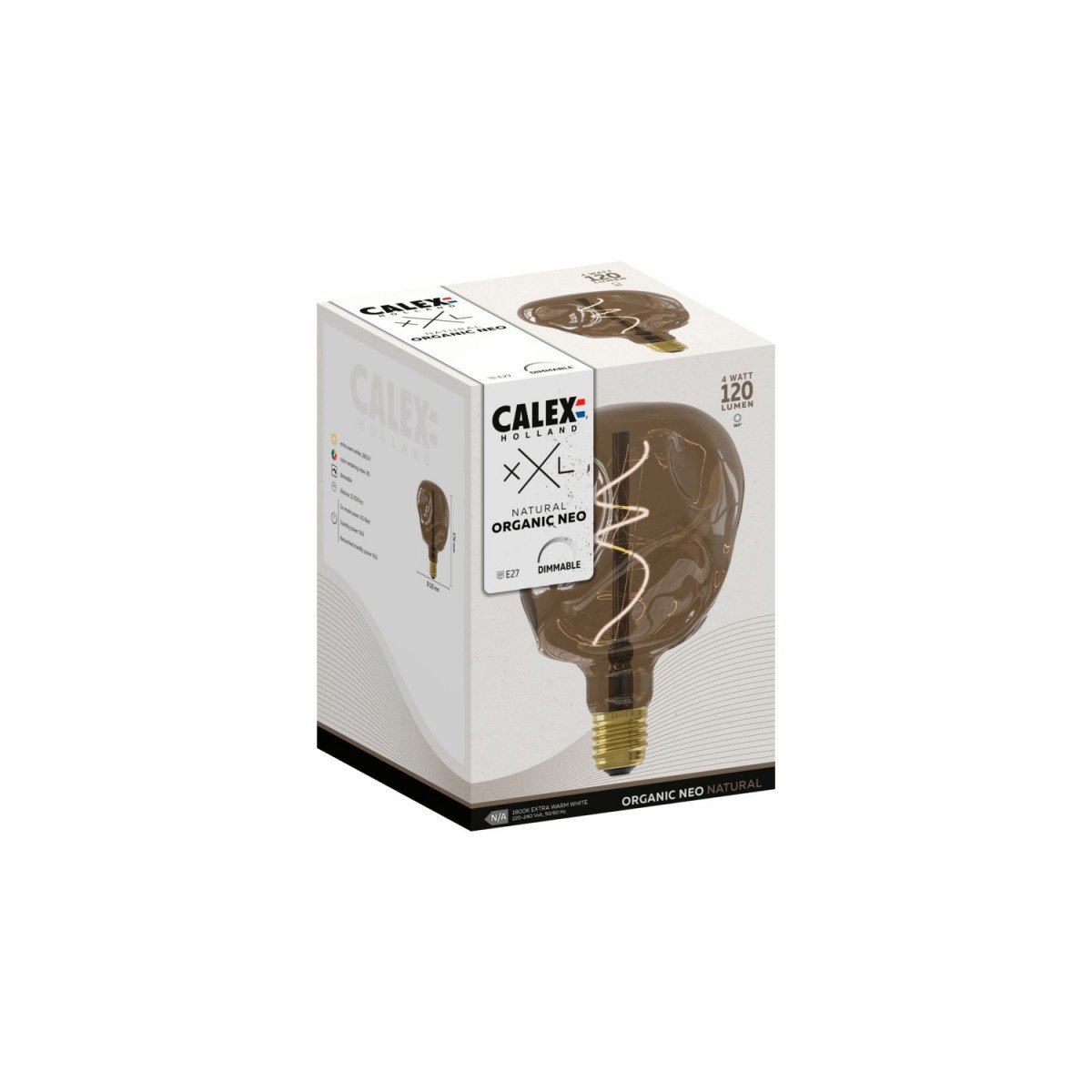 Luxuriöse LED-Lichtquelle 4 Watt E27 Fassung moderne Ambientebeleuchtung 