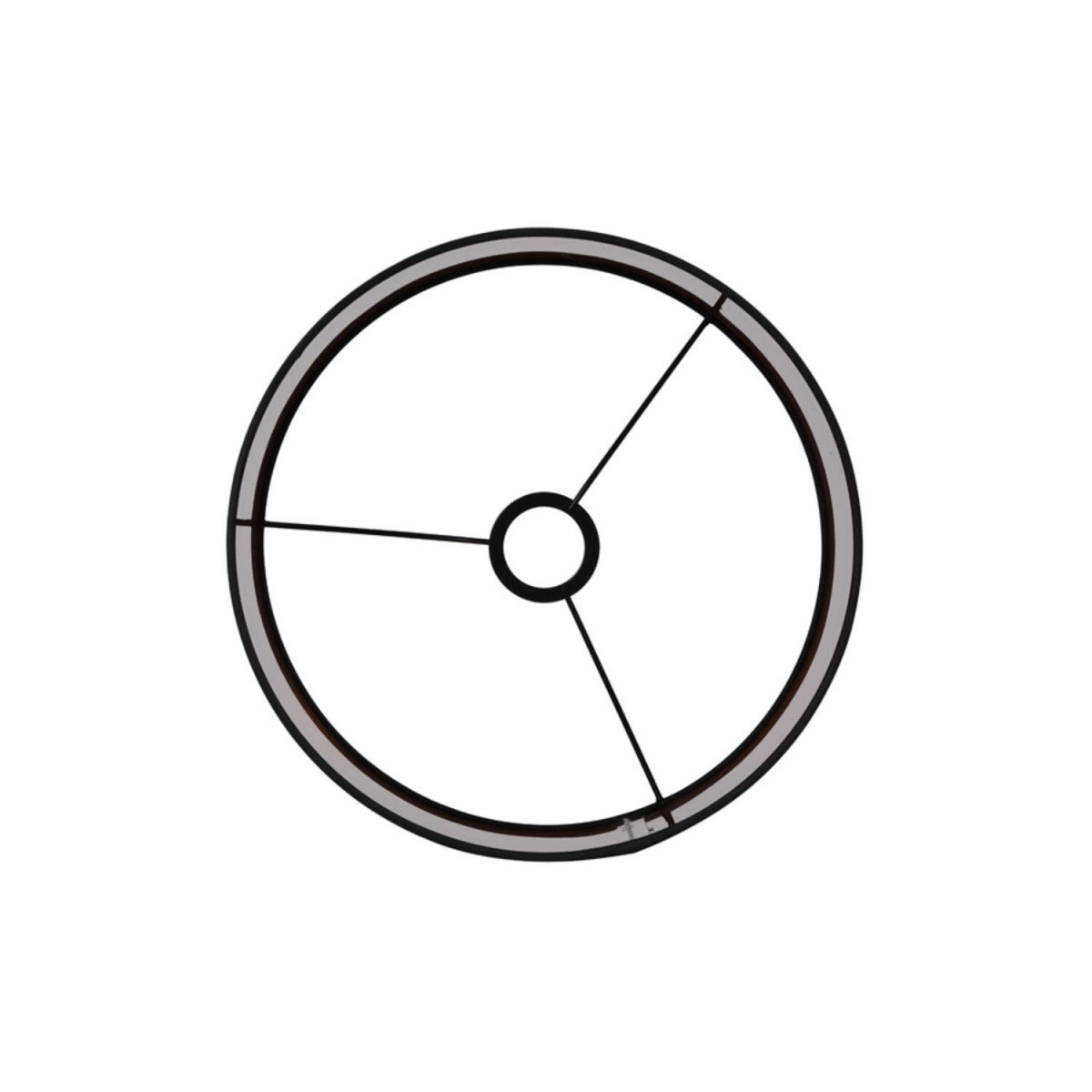 LIVIGNO Lampenschirm Zylinder Schwarz