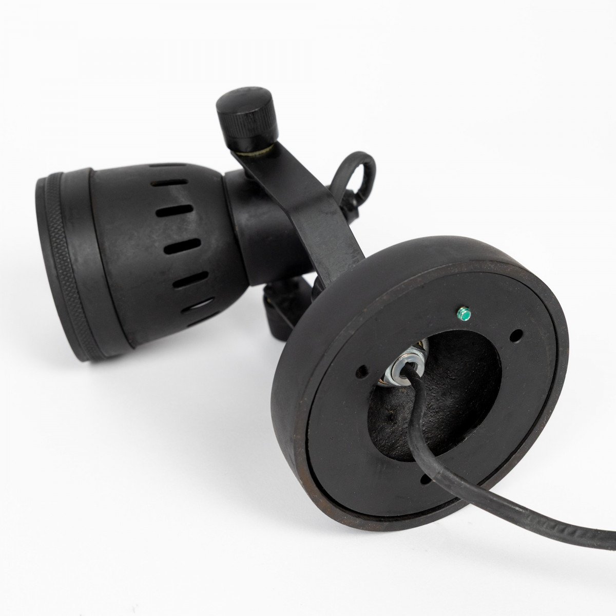 Schwarzer Deckenstrahler Indigo Cover aus Messing von KS Verlichting