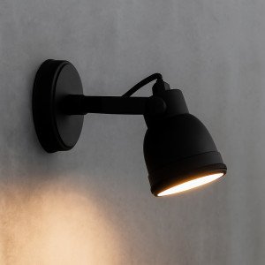 Indigo Outdoor Spot Vintage Schwarz