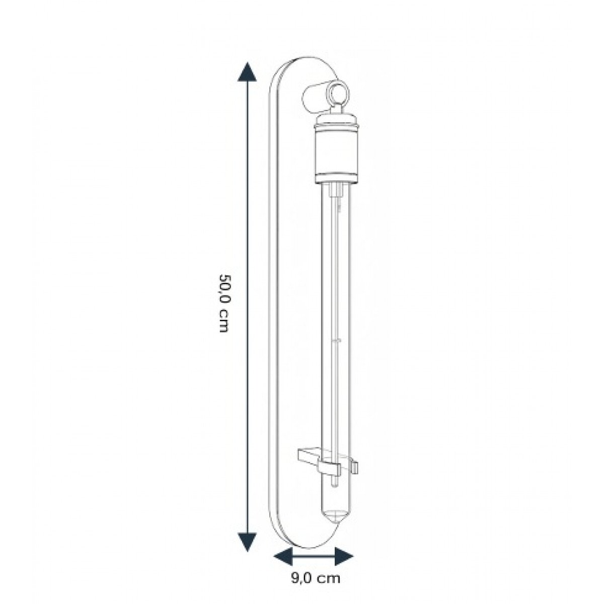Innenleuchte Fairmont Wandleuchte Messing Luxuslampe mit Schnur
