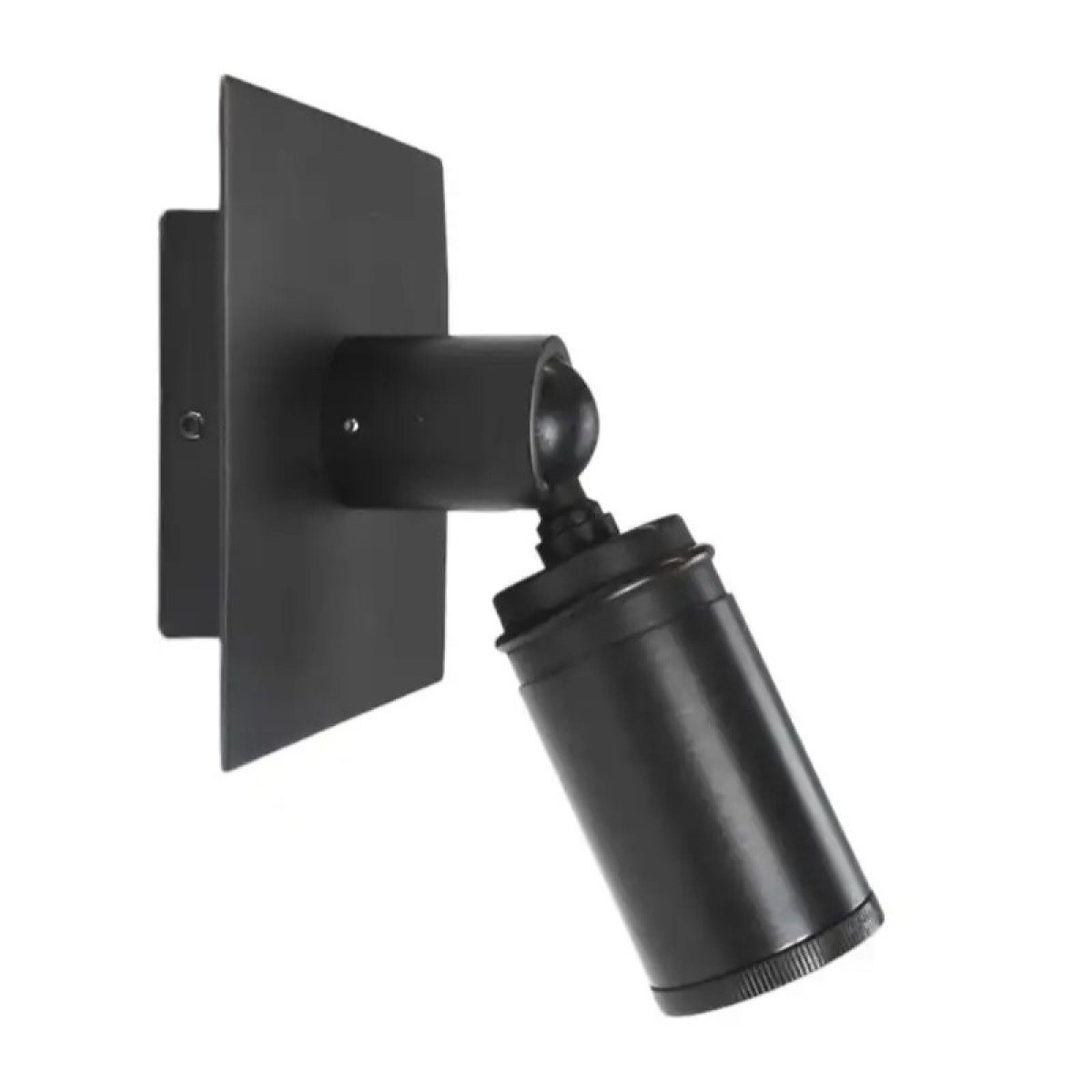 Messinglampe in der Farbe Antik-Gunmetal mit einer E27-Fassung