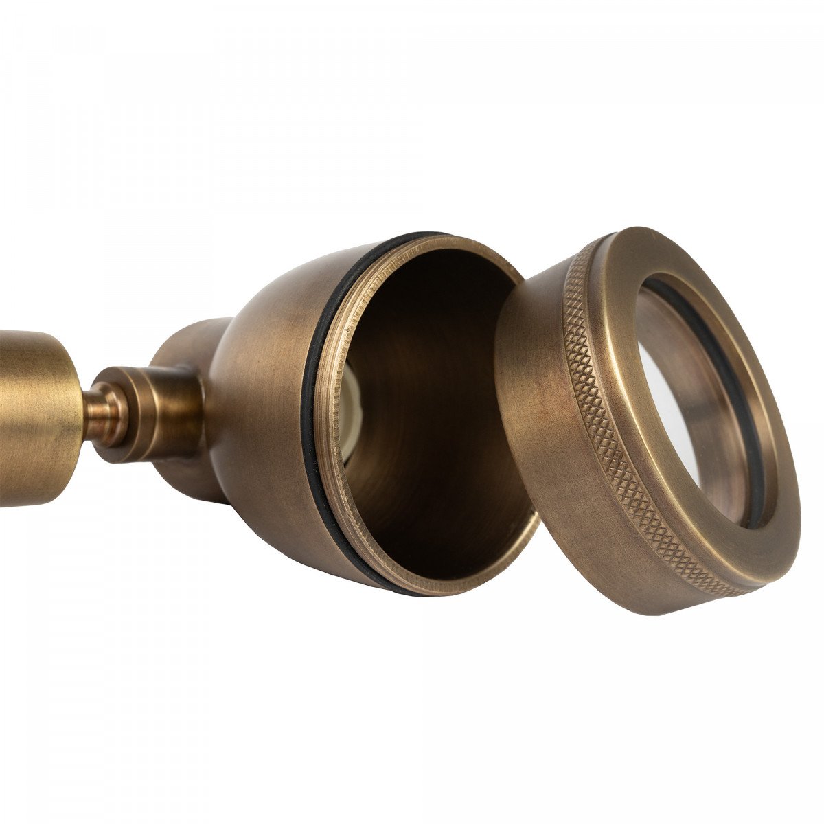 Wandspot Indigo Swirl Outdoor Spot Messing Wandspot Indigo Swirl Outdoor Spot Messing