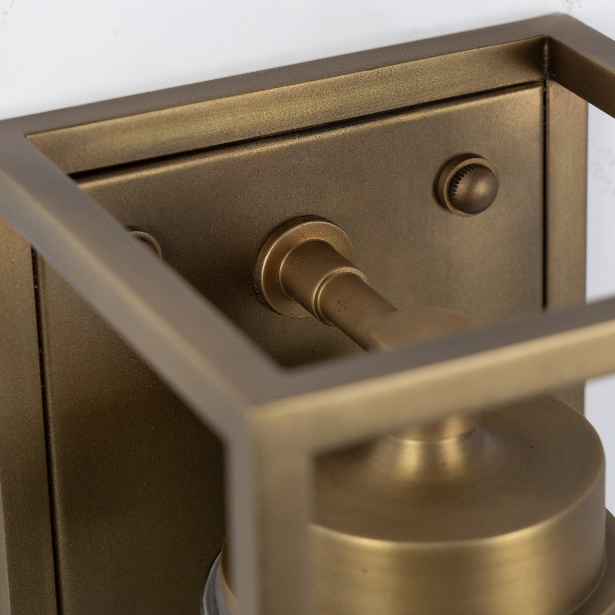 elegante Wandleuchte us hochwertigem Messing gefertigt, Fitzroy Außenwandleuchte