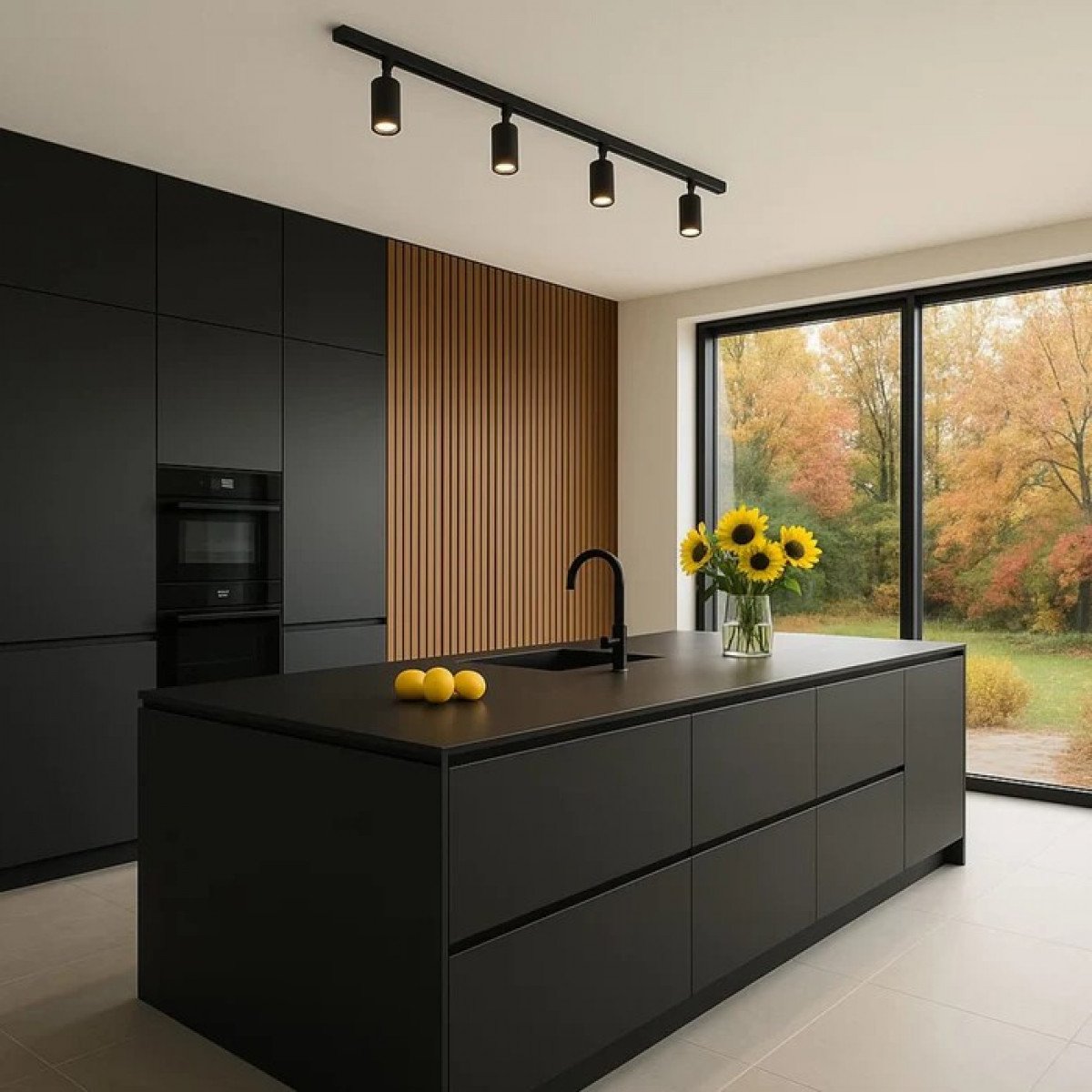 Calex Tracklight 2M Schwarz 4 GU10-Spots