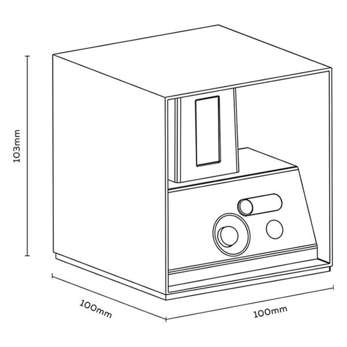 Volterra Up & Down wiederaufladbare Wandleuchte Sand