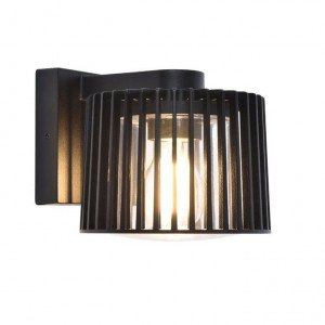 Außenleuchte Shyne Wandleuchte schwarz Aluminium modern Außenleuchte Shyne Wandleuchte schwarz Aluminium modern