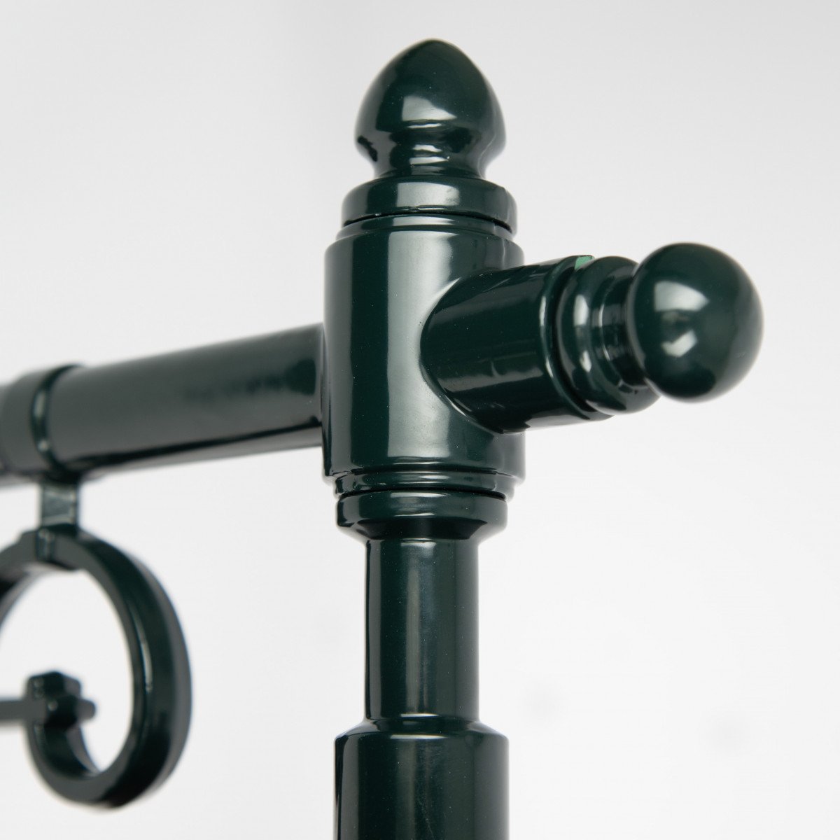 Grüne Stallleuchte klassische Wandhalterung E27 Aluminium