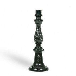 Ein runder Sockel Toulon A+B aus Aluminiumguss von KS Beleuchtung 