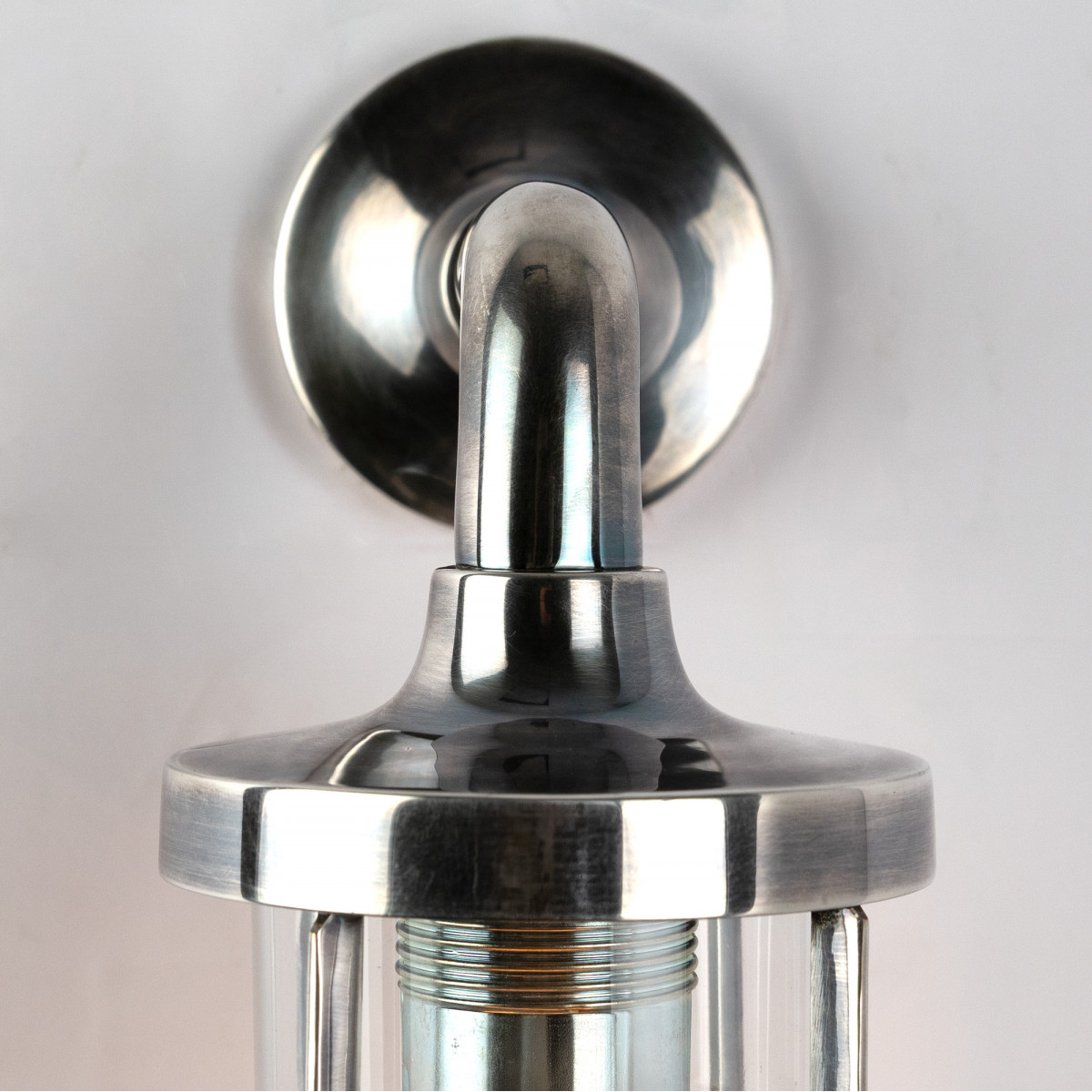 Nautische Wandleuchte Tristan Silber