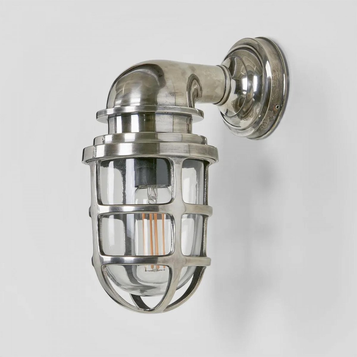 Wandleuchte Brooklyn Silber