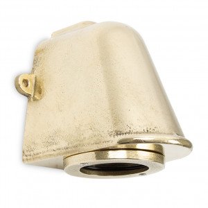 Gold Downlighter kompakt E27 poliert Industrie