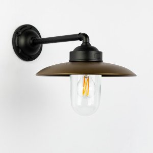 Stalllampe Palazzo Wandleuchte Schwarz Bronze Ländlich