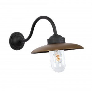 Stalllampe Solingen Wandleuchte Schwarz Bronze Ländlich