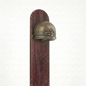 Außenlampe Alba Sockelleuchte Bronze nautisch