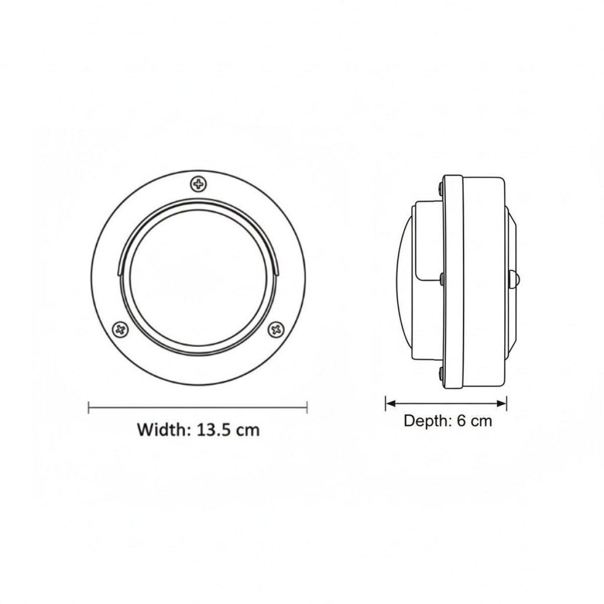 Außenbeleuchtung Tavira Wandleuchte Bronze Messing nautisch