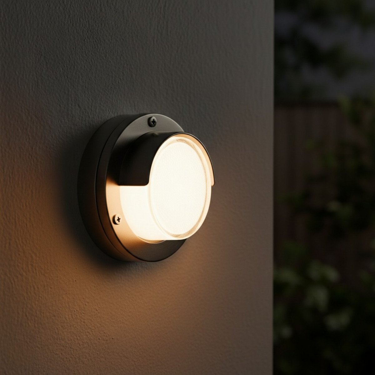 Außenbeleuchtung Tavira Wandleuchte Nickel Messing nautisch