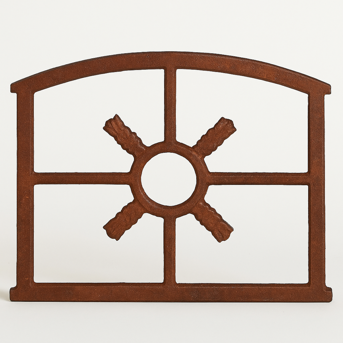 Stallfenster gusseisen rot 68 cm x 53 cm