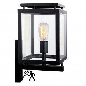 KS Lighting De Vecht mit Bewegungssensor - Beliebte moderne elegante klassische Außenbeleuchtung - Edelstahl KS Lighting De Vecht mit Bewegungssensor - Beliebte moderne elegante klassische Außenbeleuchtung - Edelstahl