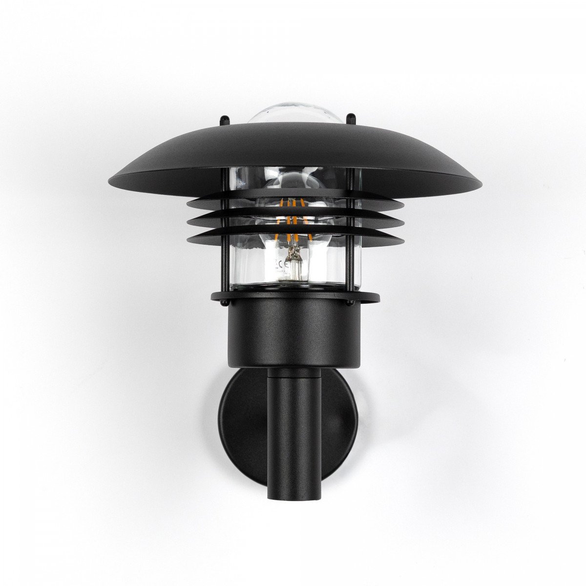 Riga Wandleuchte Schwarz