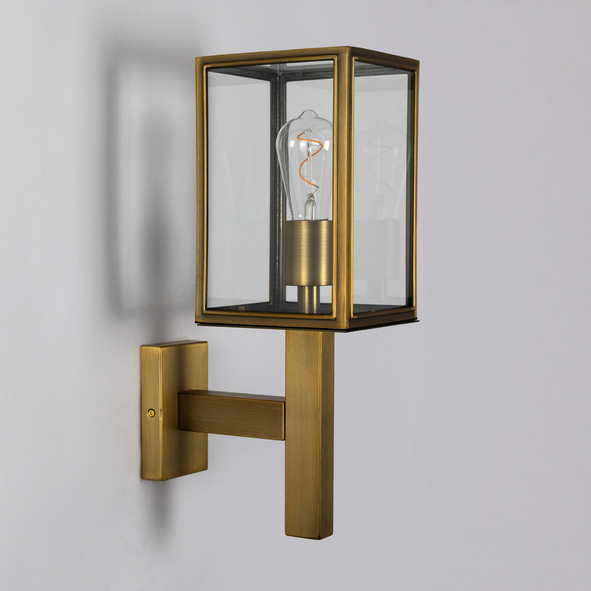 Bilthoven Wandlampe Schwarz, Außenlampe, prächtige Wandleuchte an der Wand