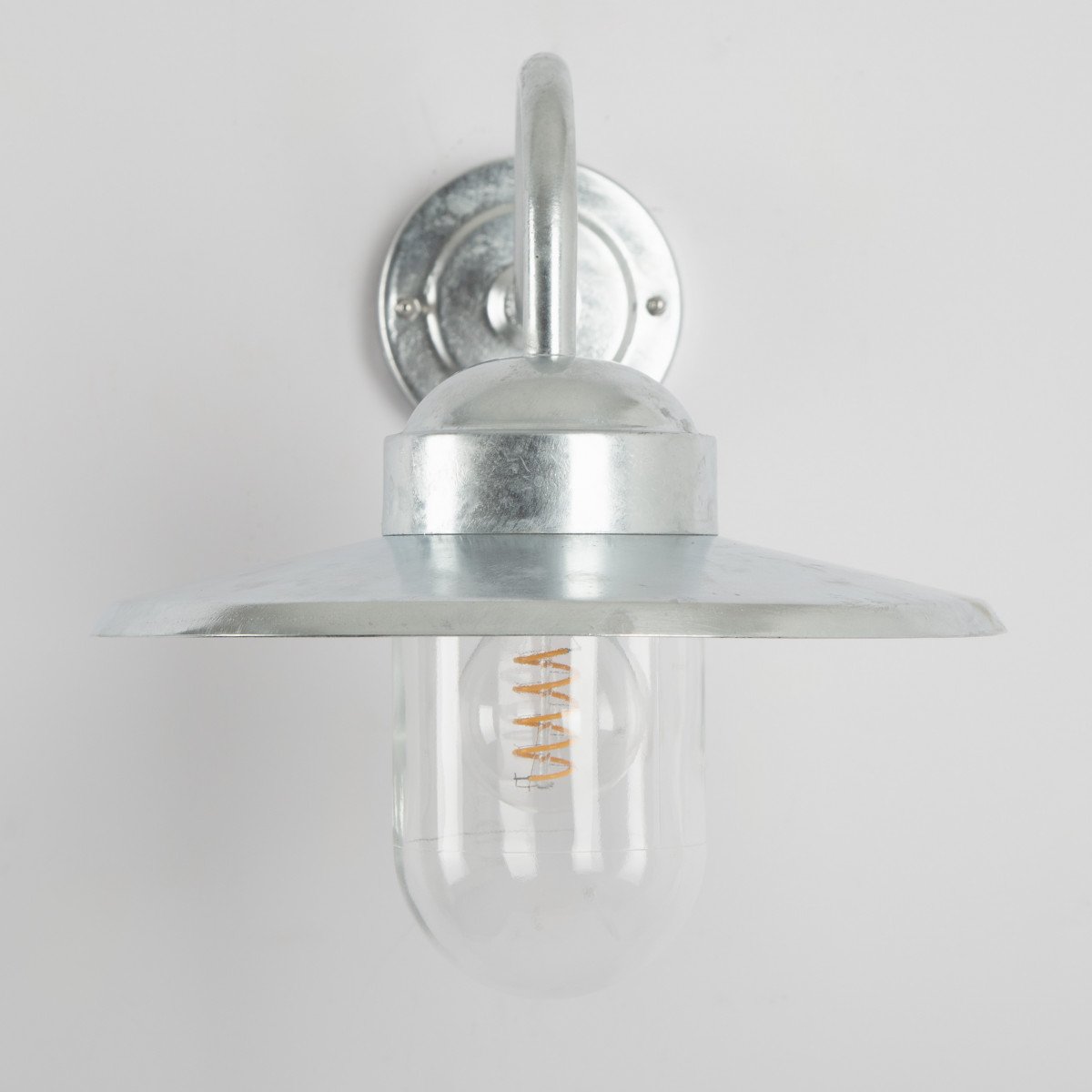 Hoflampe Dolce Verzinkte Wandleuchte mit Smart Wifi LED Leuchtmittel 