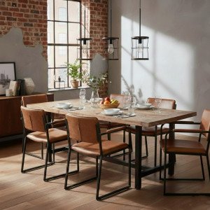 Benson Hängelampe bronze schwarz Metall E27 85 cm schlankes Design