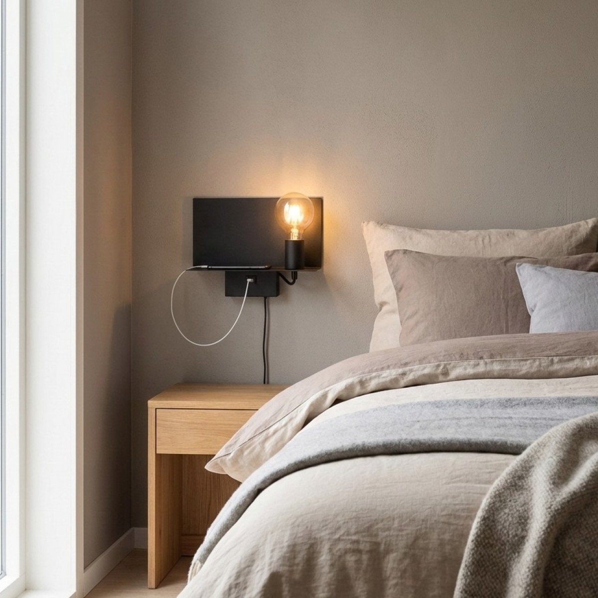 Night Guide USB Wandleuchte