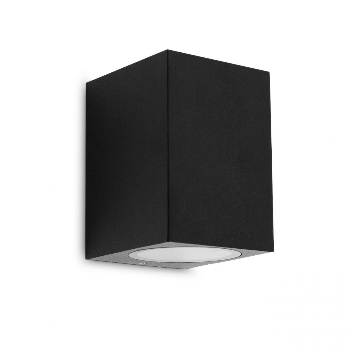 Geo Wandleuchte Downlighter Schwarz