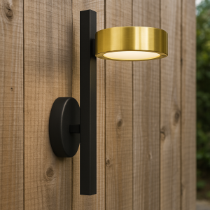 Set ‎3 Orion Messing Außenwandleuchten IP44 Messing Außenlampen