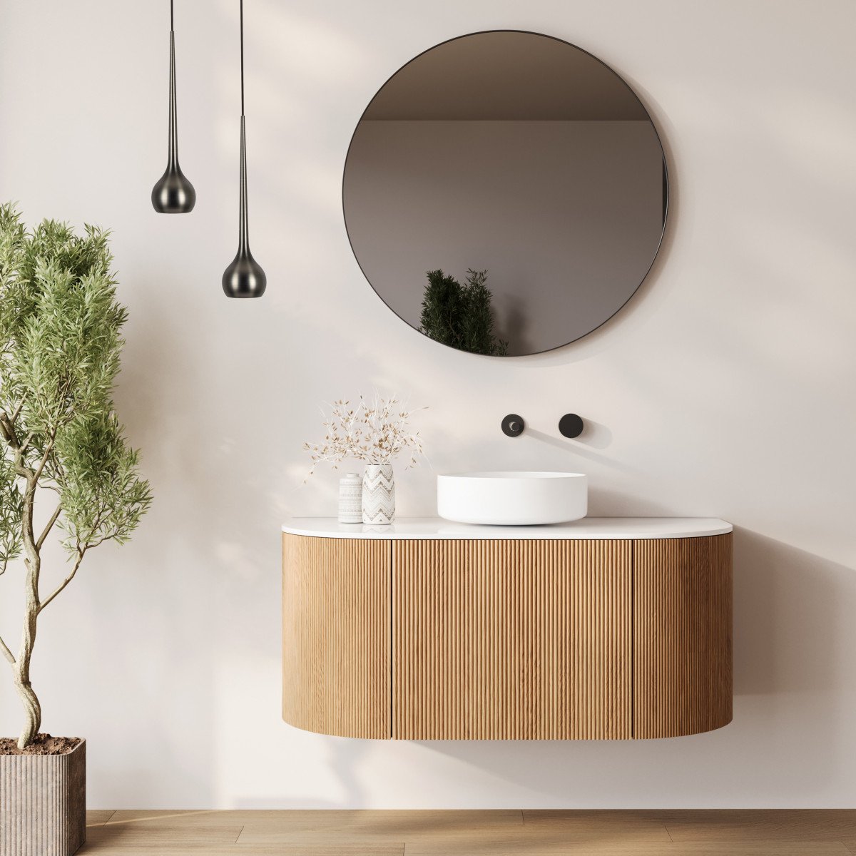 Gun Metal Pendelleuchte im Drop-Design Aluminium modern