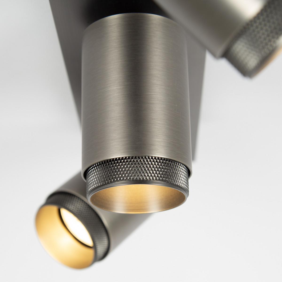 Deckenstrahler Scott Innenbeleuchtung Gun Metal Aluminium modern