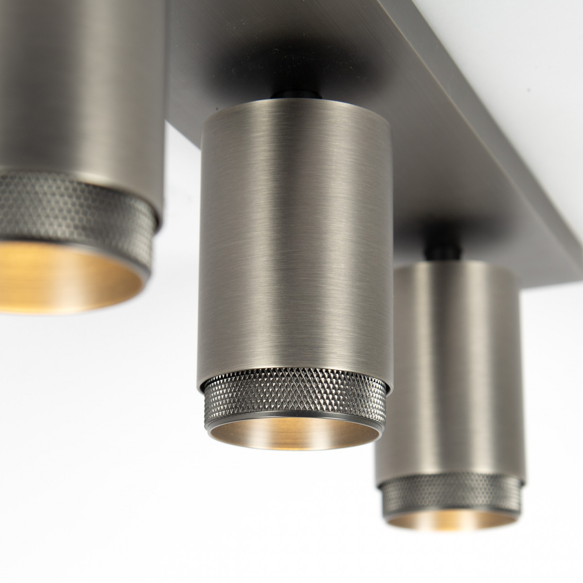 Deckenstrahler Scott Innenbeleuchtung Gun Metal Aluminium modern