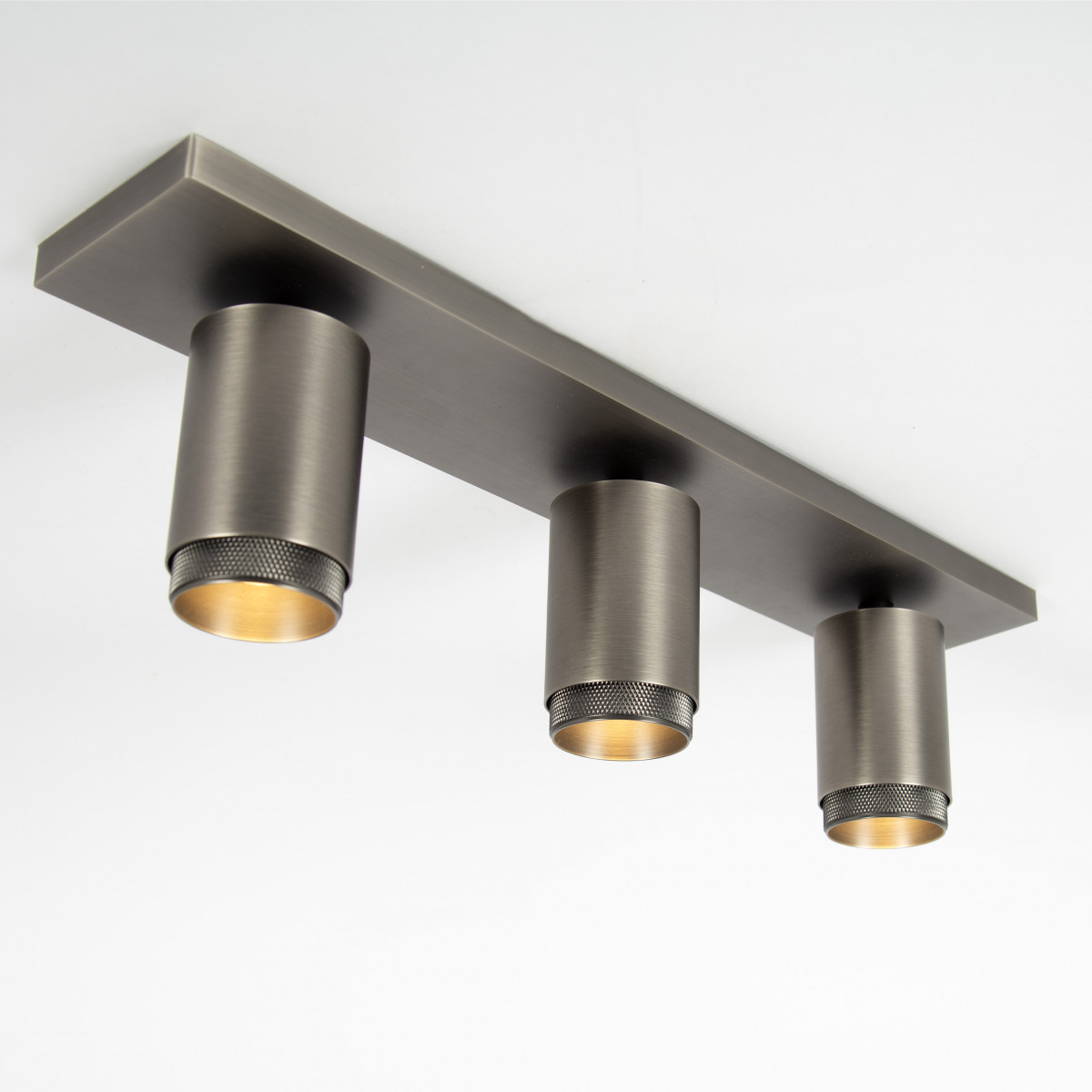 Deckenstrahler Scott Innenbeleuchtung Gun Metal Aluminium modern