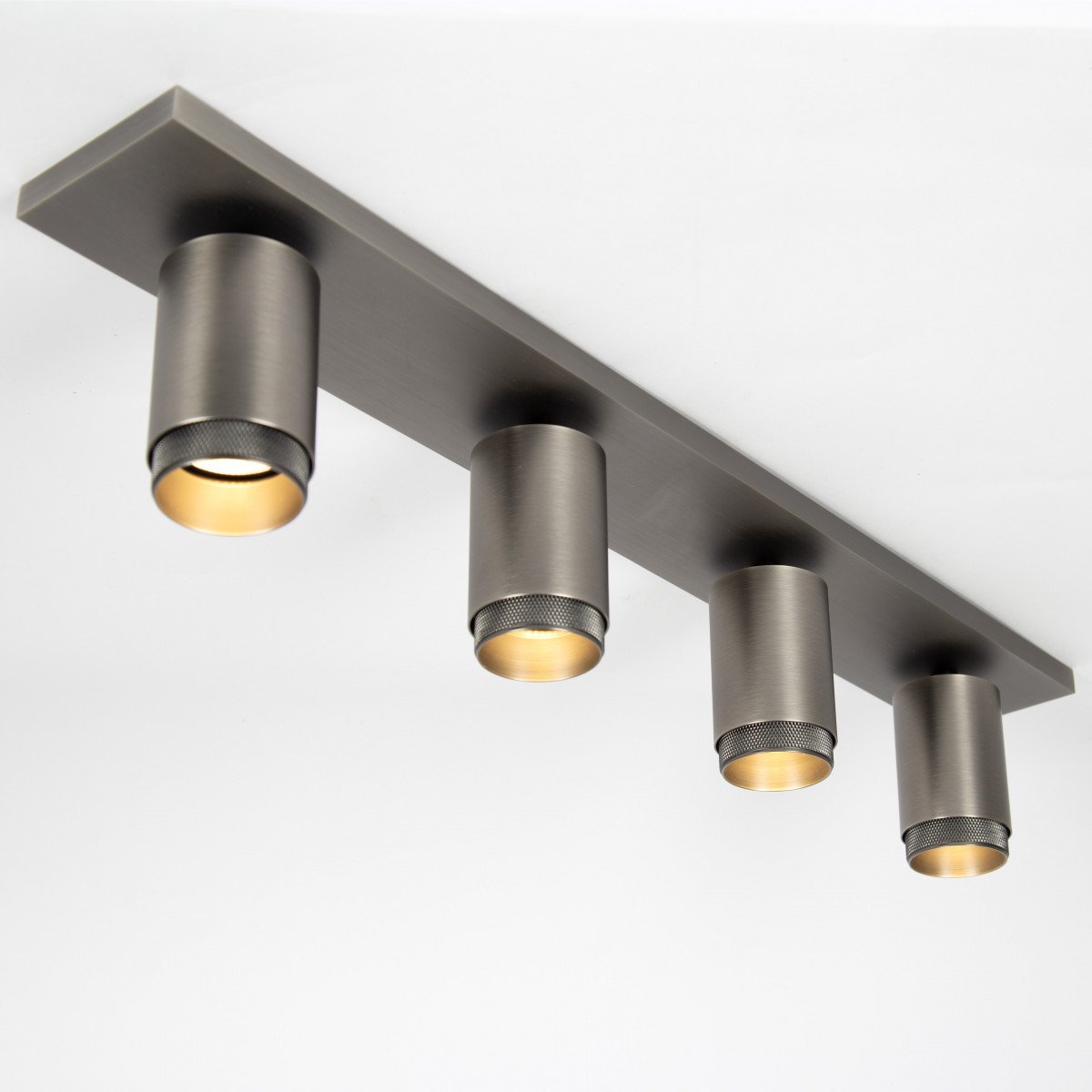 Deckenstrahler Scott Innenbeleuchtung Gun Metal Aluminium modern
