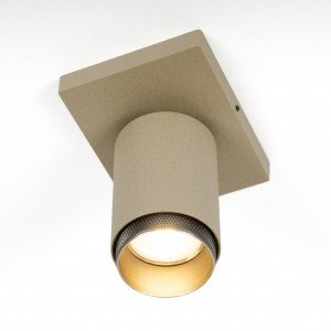 Deckenstrahler Scott Innenbeleuchtung champagne Aluminium modern