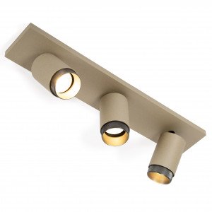 Deckenstrahler Scott Innenbeleuchtung Gun Metal Aluminium modern