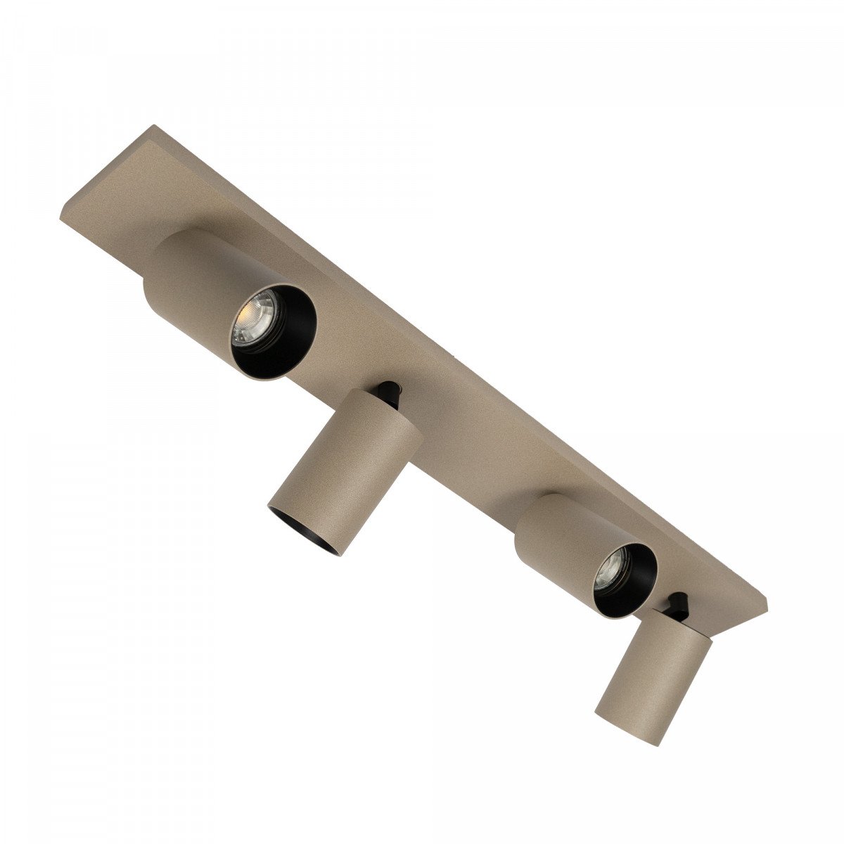 Innenbeleuchtung Mila 4 Aufbauleuchte Champagne modern