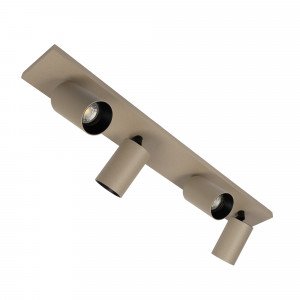 Innenbeleuchtung Mila 4 Aufbauleuchte Champagne modern