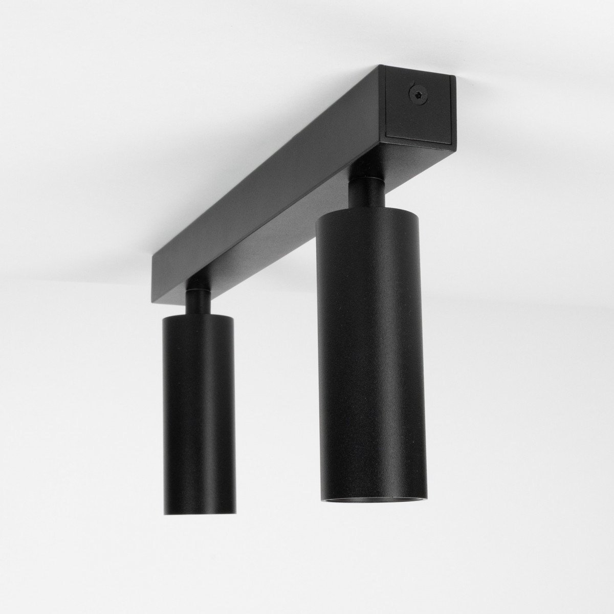 Innenbeleuchtung schwarze Einbauspot Aluminium
