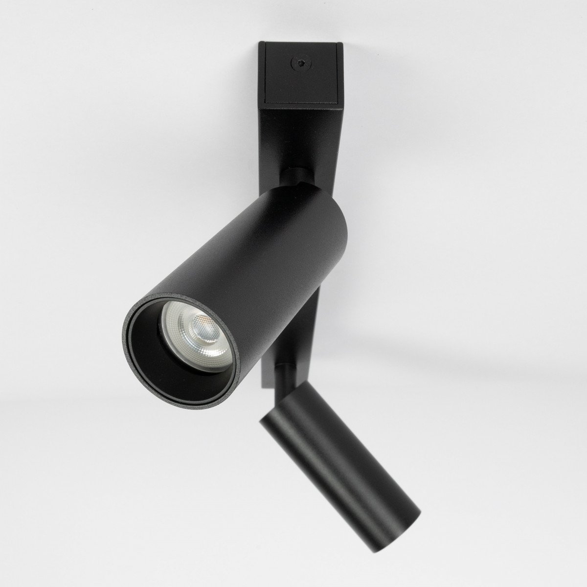 Innenbeleuchtung schwarze Einbauspot Aluminium
