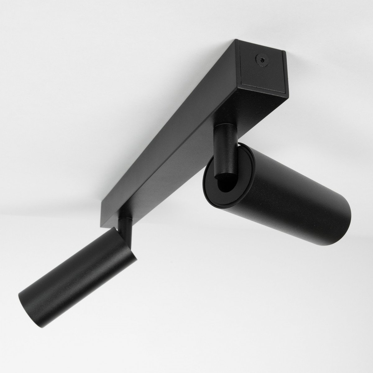 Innenbeleuchtung schwarze Einbauspot Aluminium