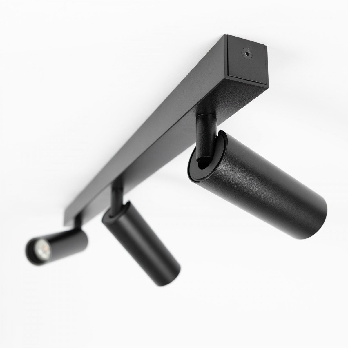 Innenbeleuchtung schwarze Einbauspot Aluminium