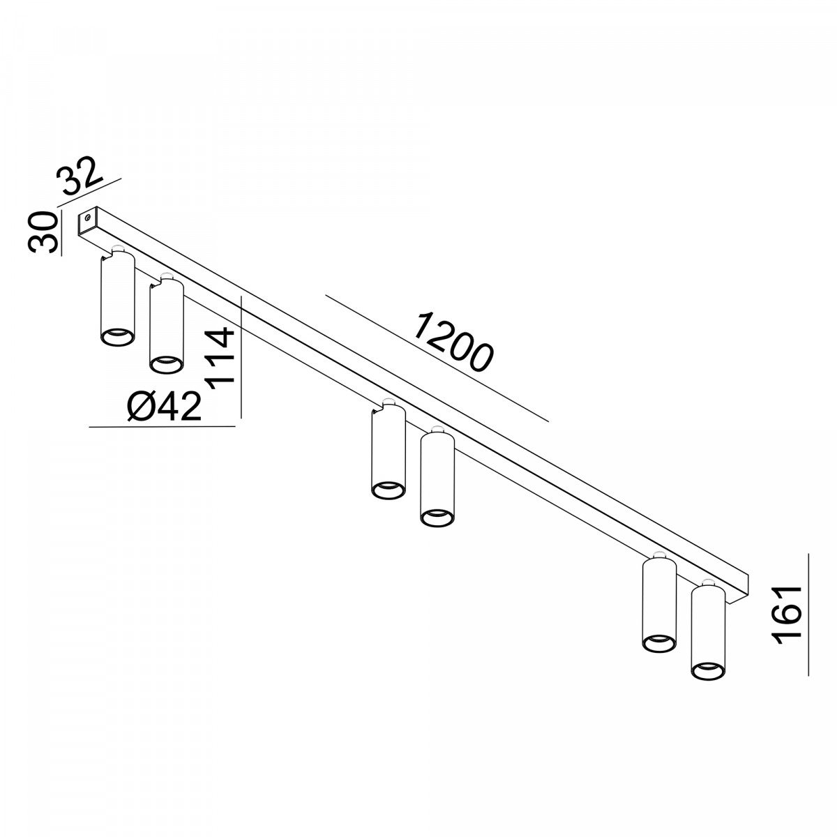 Innenbeleuchtung champagne Einbauspot Aluminium