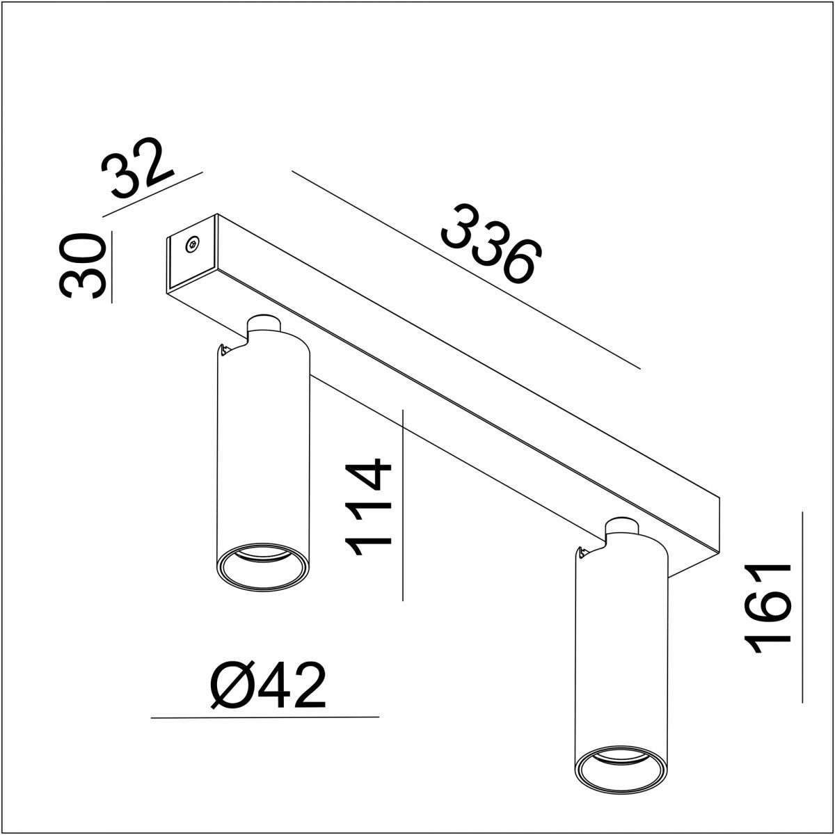 Innenbeleuchtung bronze Einbauspot Aluminium