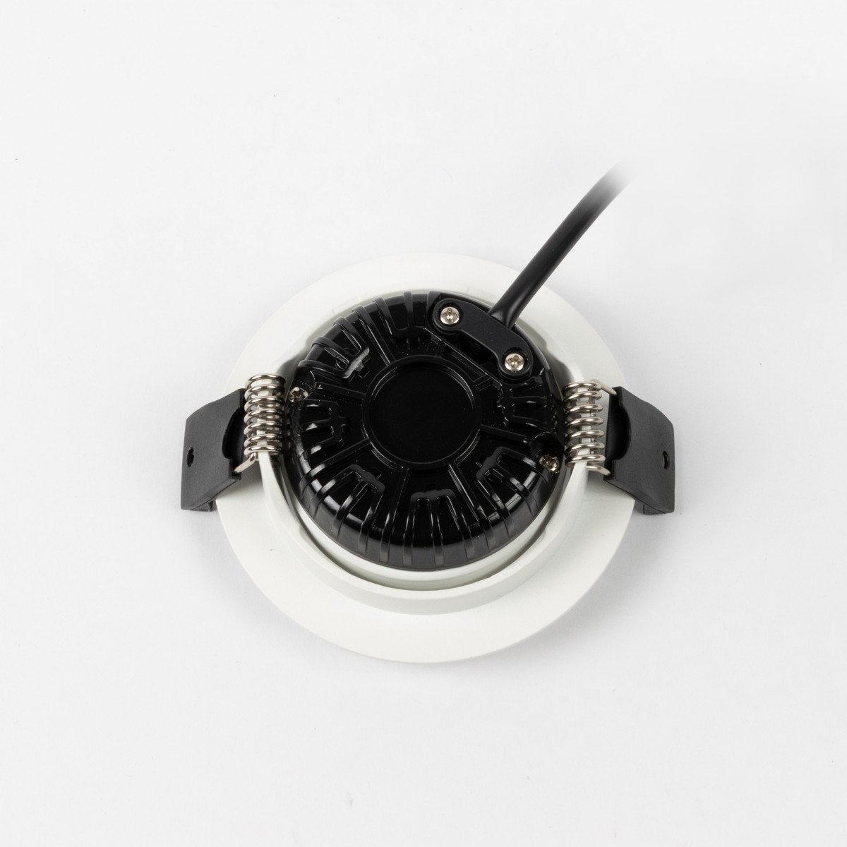 Runder Einbauspot Decke Weiß dimmbar 82 cm