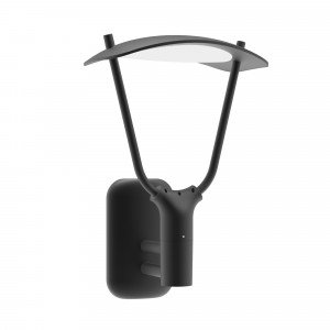 Außenlampe Bern Wandleuchte Schwarz Aluminium Modern