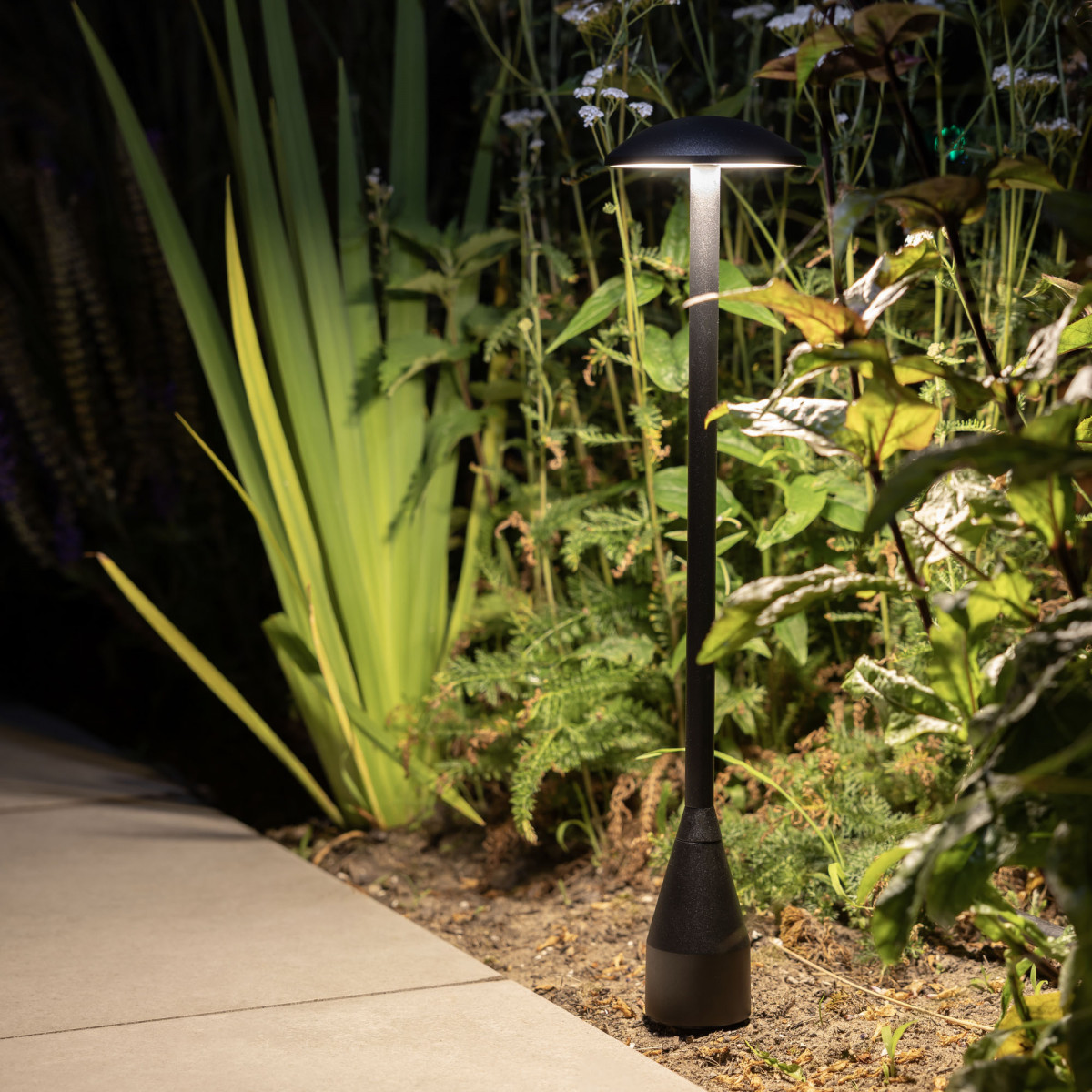 Schwarz Jazzy Gartenlampe small Aluminium IP65